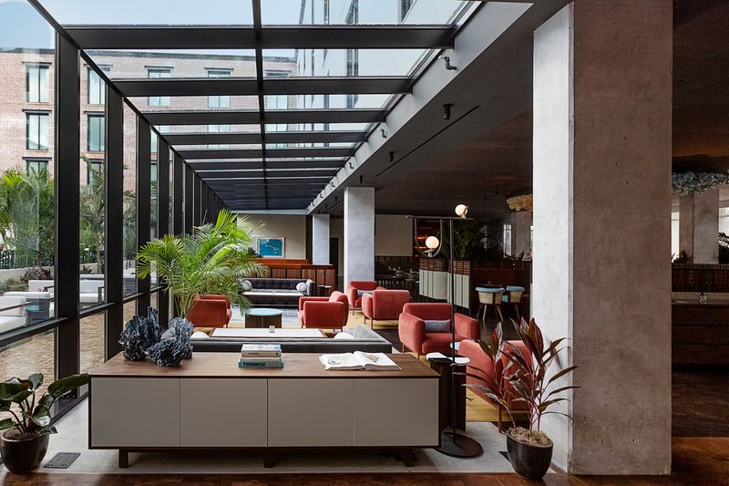 Wellness and Work: Gym, Business Nooks, and Balance