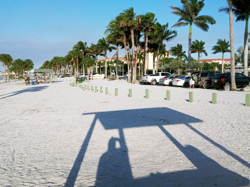 Convenient Parking Steps from the Sand