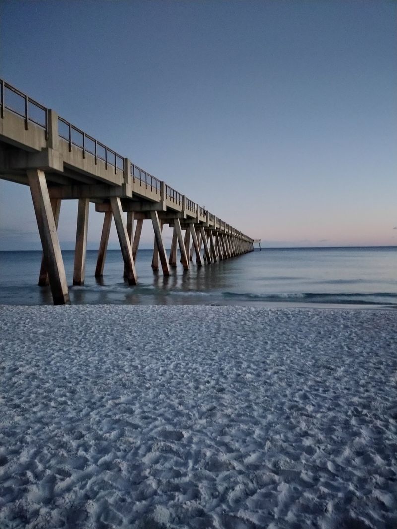 Sunrise On The Fishing Pier