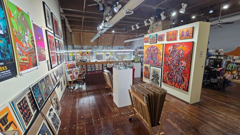 Original Comic Art Gallery Upstairs