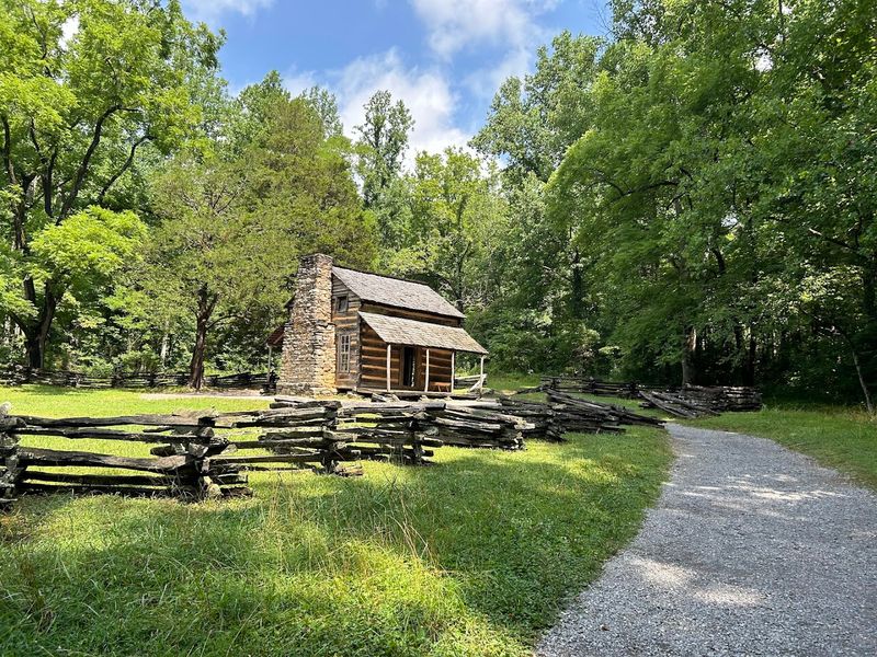Historic Sites and Cabins Inside Cades Cove