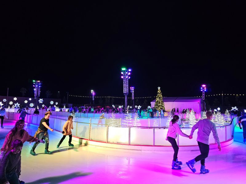 Ice Skating Under the Florida Sky