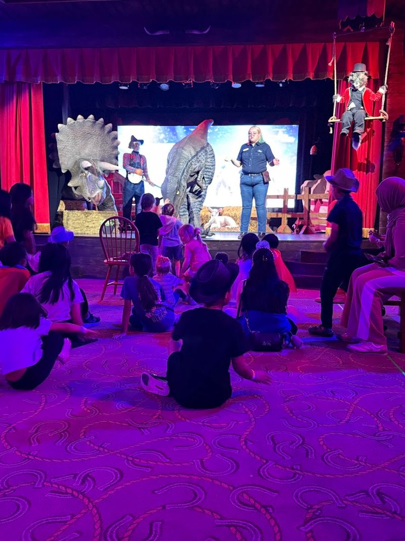 The Swinging Raccoon Saloon Show and Character Meetups