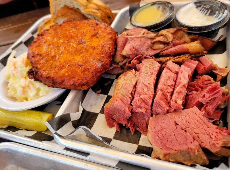 Hot Corned Beef on Homemade Rye