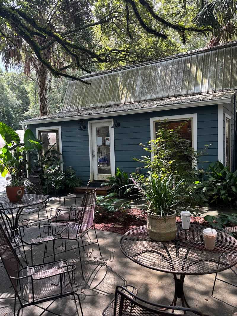This Dreamy Florida Café Is Hidden Among Palms, Ferns, and Citrus Trees