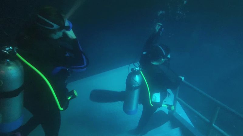 Scuba Diving the Prehistoric Cavern