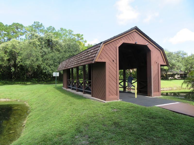 Covered Bridge Park Bridge (Parkland)