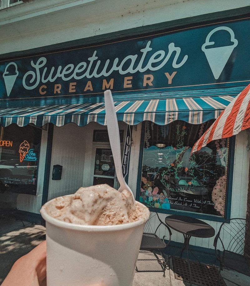 Homemade ice cream with standout flavors