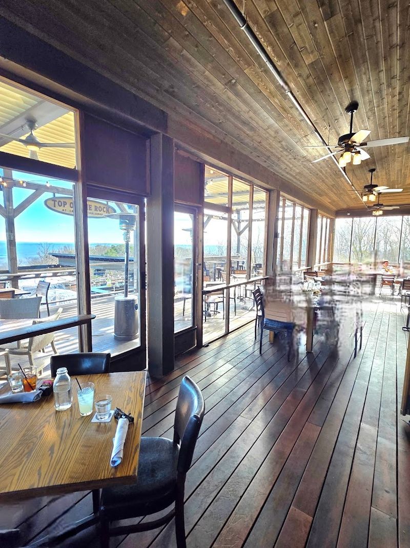 Inside, The Restaurant Balances Rustic Charm With A Relaxed Atmosphere