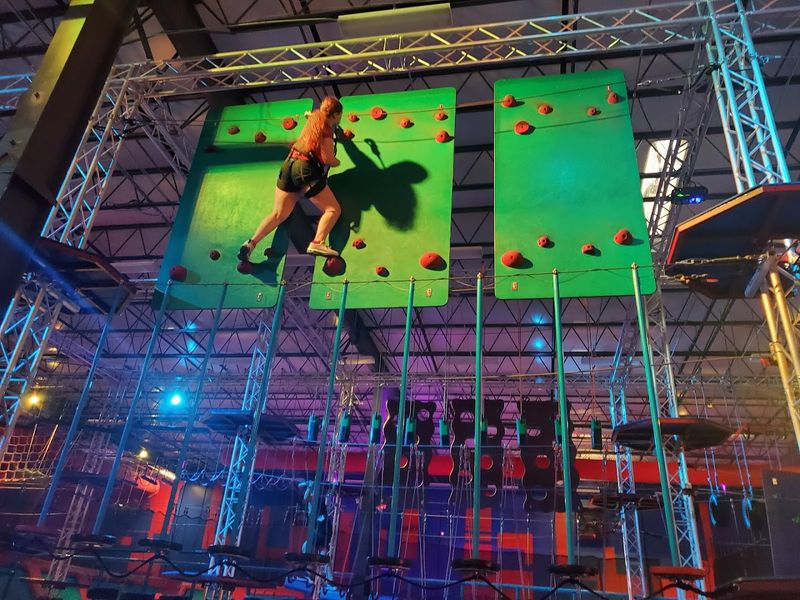 Rock Climbing Walls and Ninja Obstacles