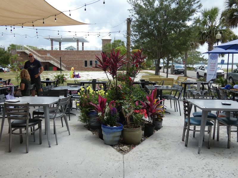 Riverfront Patio Vibes