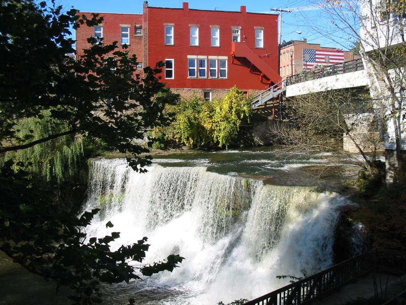 The Waterfall at Main Street Bridge
