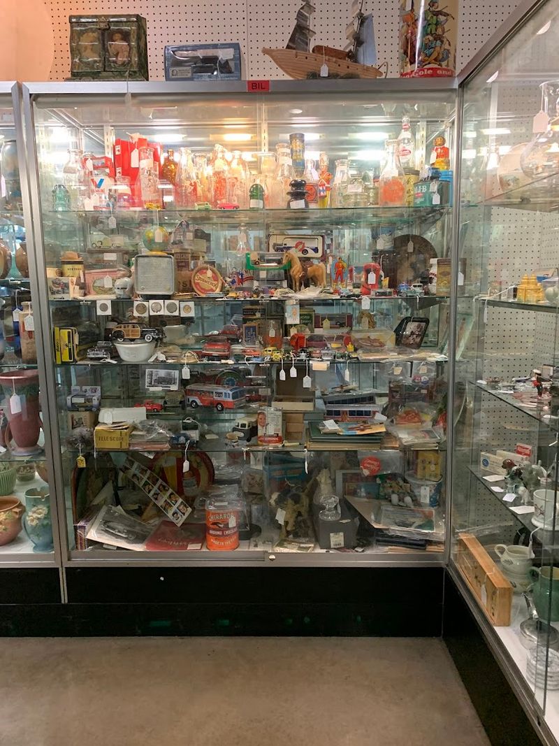 Colorful Glass And Pottery Finds