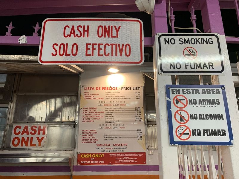 Cash-Only Policy That Keeps Prices Low