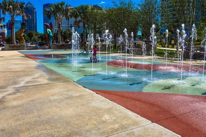 The Splash Pad and Family Zone