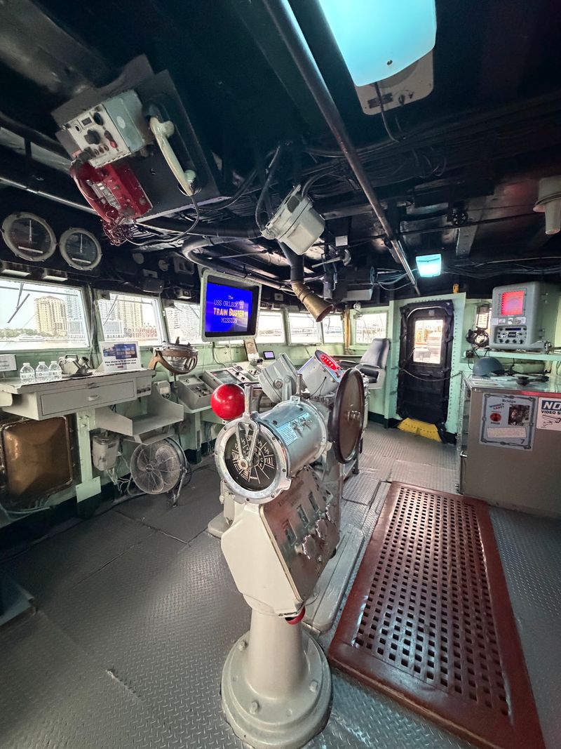 Unprecedented Access Throughout The Ship