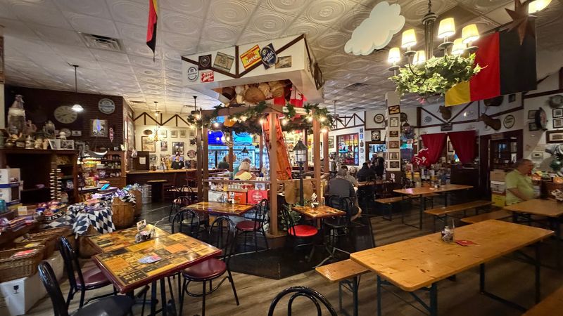 Authentic German Beer Hall Atmosphere
