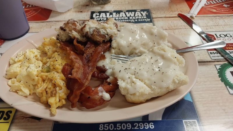 Breakfast Buffet With Biscuits and Gravy