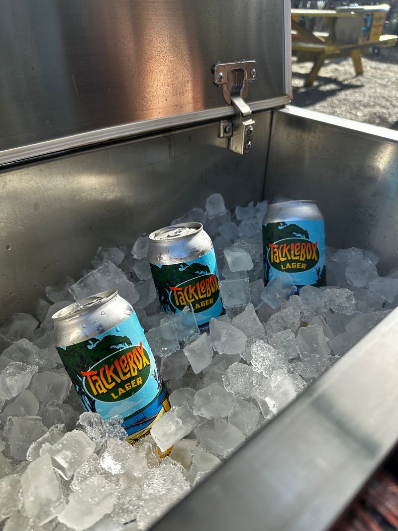 Cold Drinks, the Tacklebox, and Table Coolers