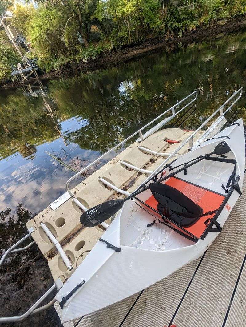 Paddle Out From the Kayak Launch