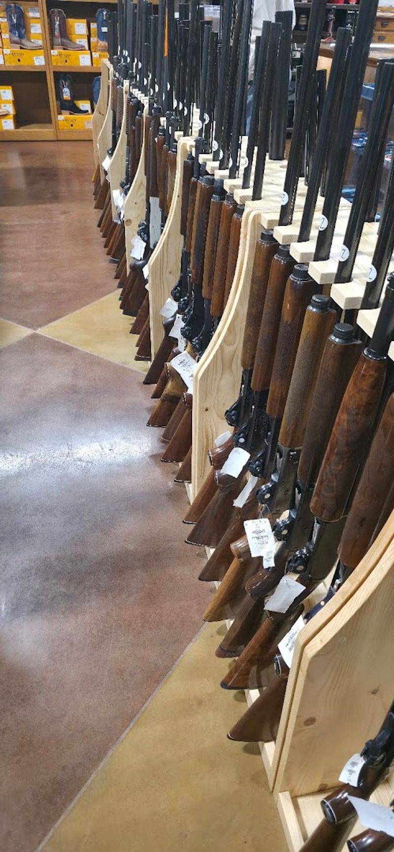 Separate Gun Shop Building With Impressive Inventory