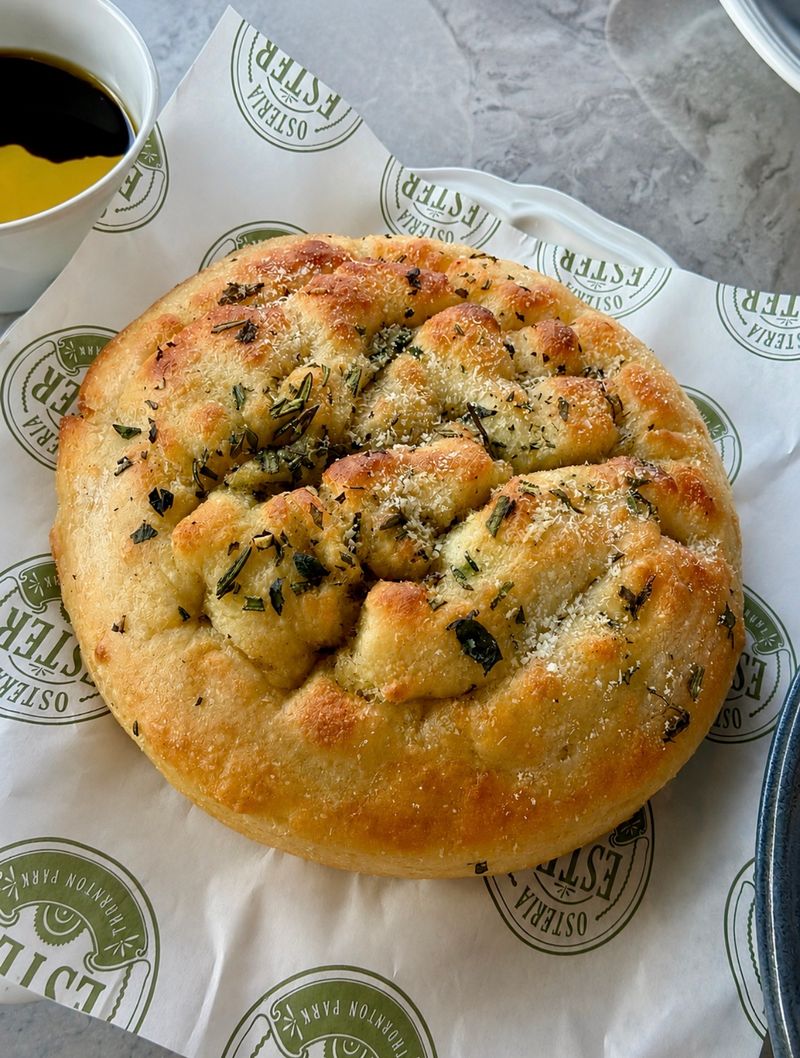 Focaccia That Arrives Warm and Impossible to Share