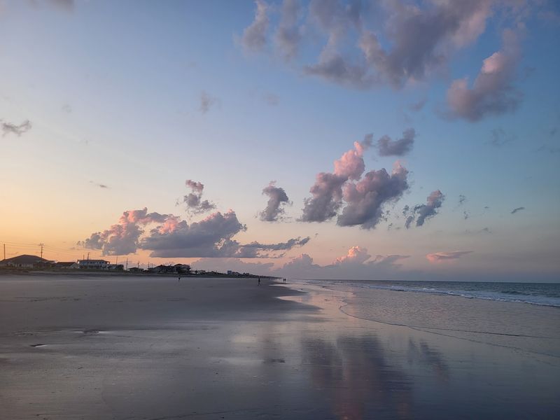 Peaceful Shores Without Tourist Crowds
