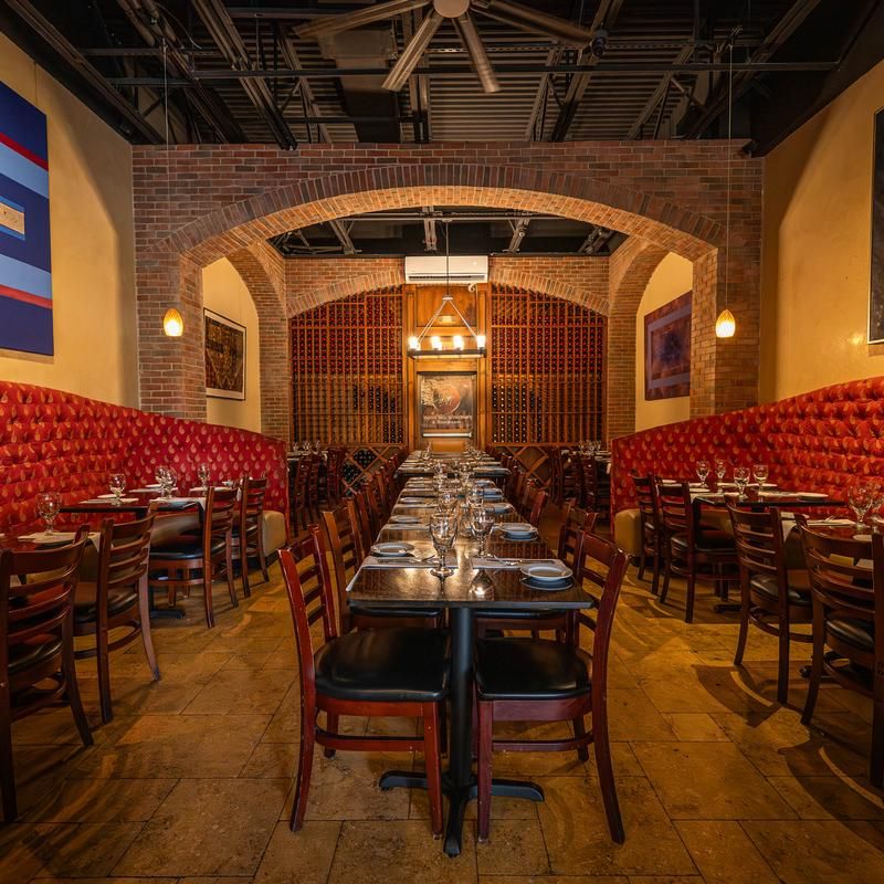 A Wine Wall and Booths That Set the Mood