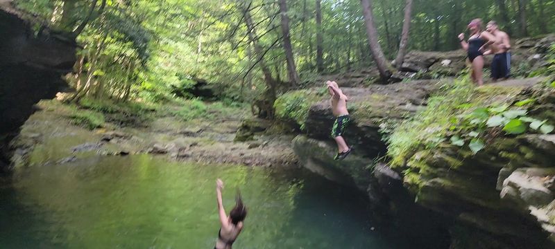 Swimming And Cliff Jumping With Care