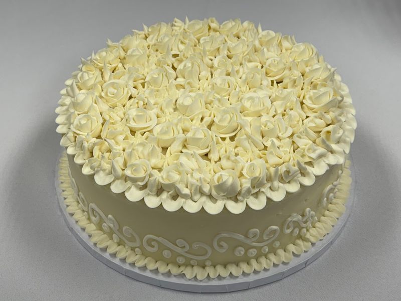 White Cake That Defines Perfection