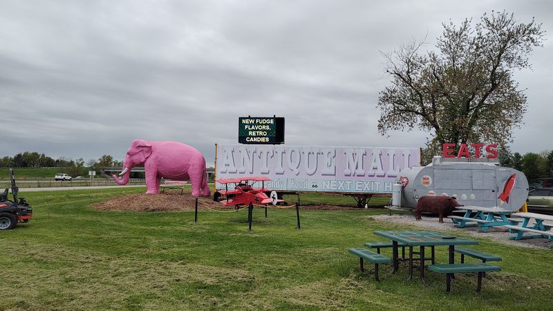 Antique Mall and Candy Store Next Door