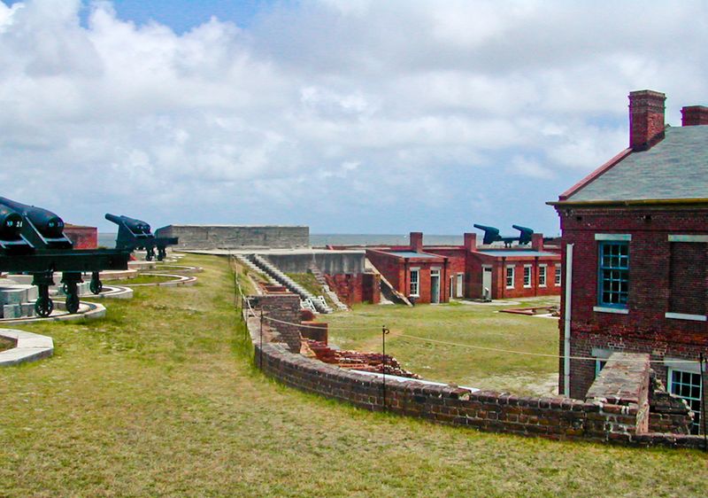 Fort Clinch State Park And Historic Fort