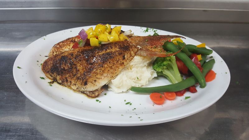 Stuffed Flounder That Steals the Show