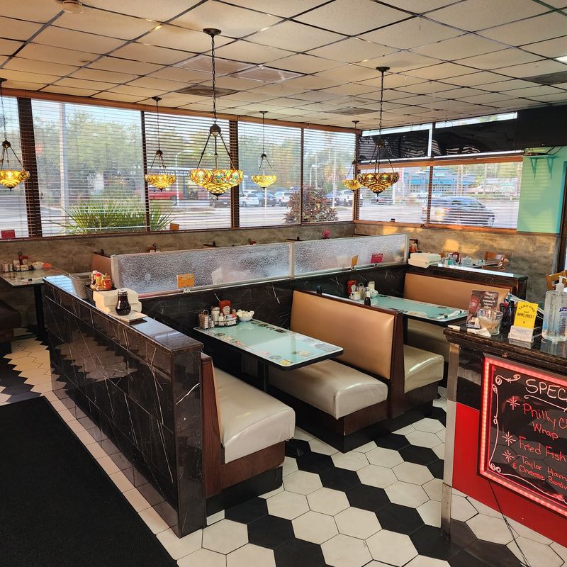 New York-Style Diner Atmosphere