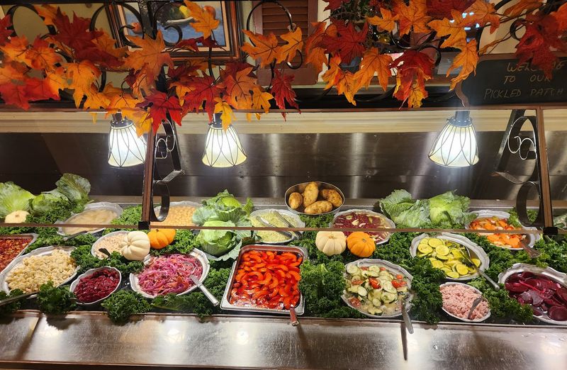 The Salad Bar and Sides: Fresh, Endless, Satisfying