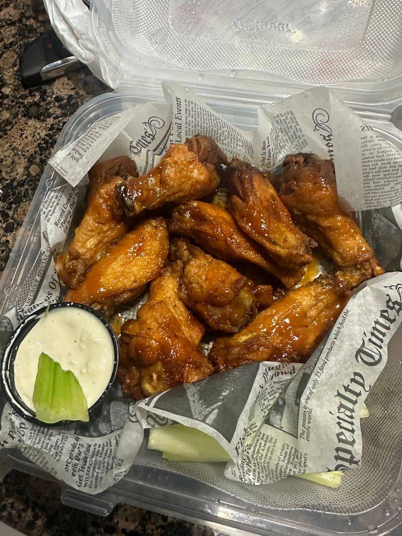 Wings Cooked to Crispy Perfection