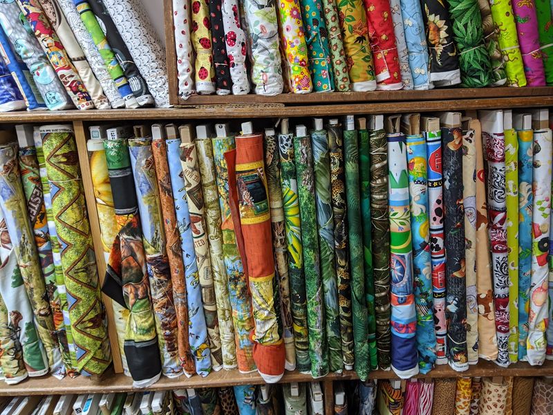The Quilting Fabric Selection Goes On Forever