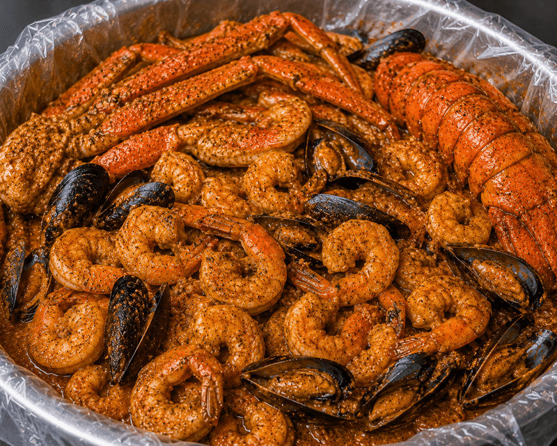 Build-Your-Own Seafood Boil With Serious Sauce