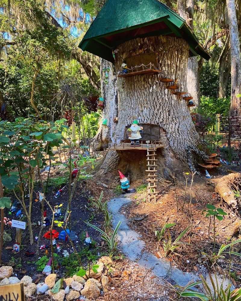 Whimsical Gnome Village Delights Younger Explorers