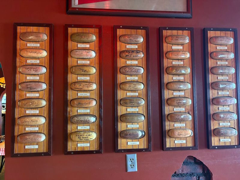 Walls Of Celebrity-Signed Buns