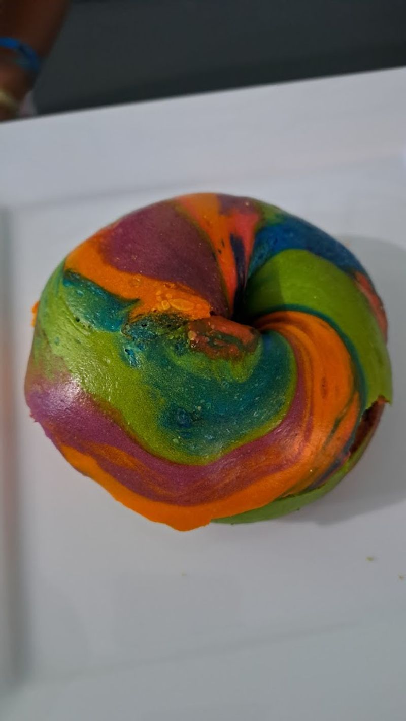 Rainbow Bagels That Steal the Show