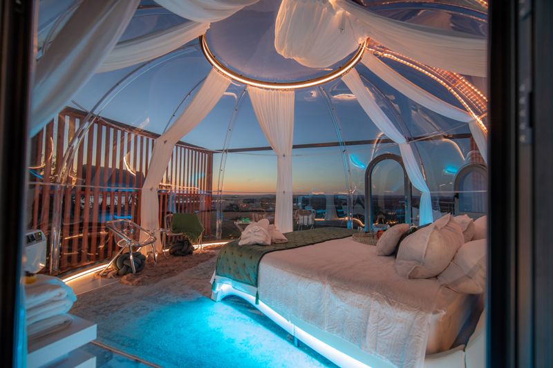 Sleep Under a Sky Full of Stars in the Stardome Suite