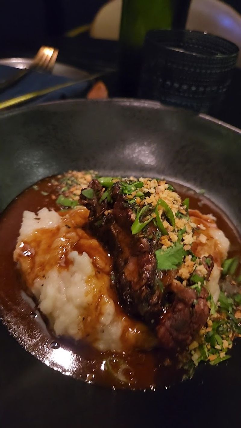 Signature Plates: Duck Ravioli And Short Ribs