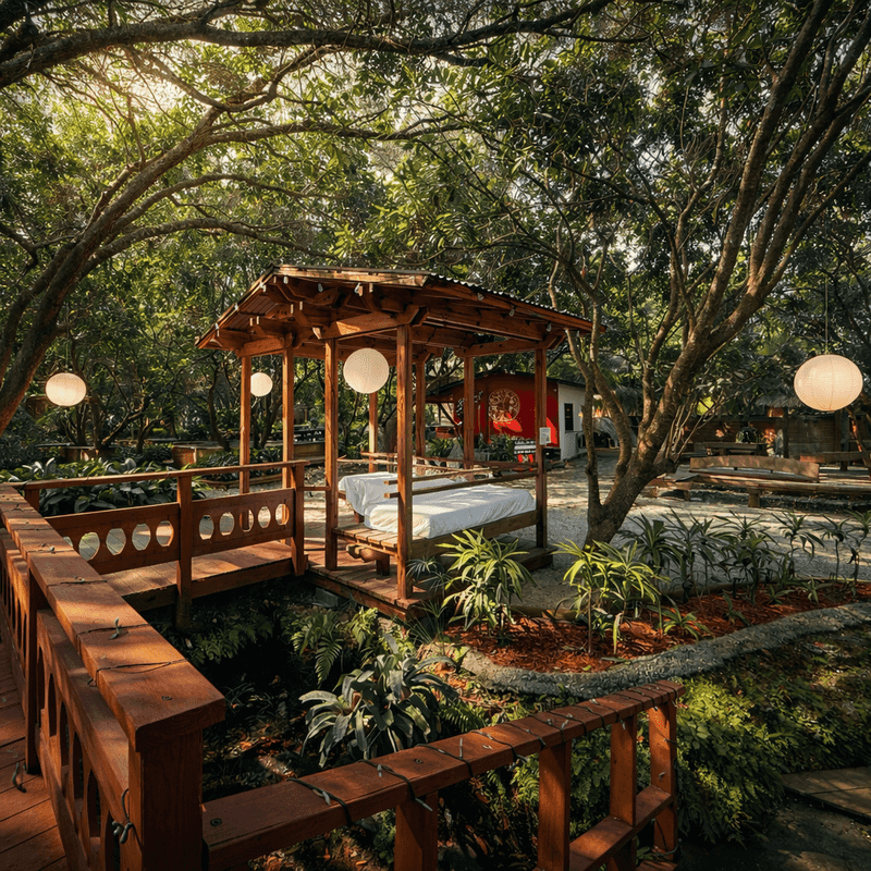 Lush Tropical Meets Japanese Aesthetic