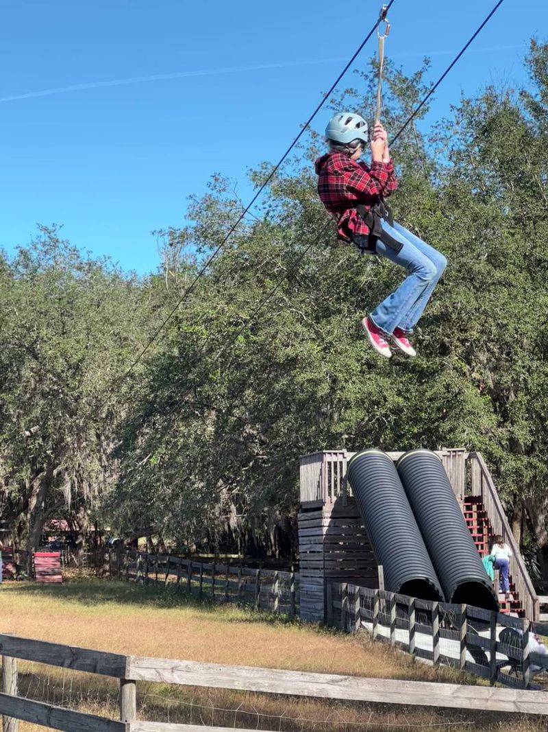 Your Brave Side Gets A Workout On A 400-Foot Zip Line
