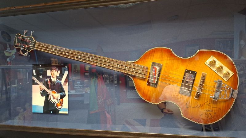 Signed Treasures, Instruments, and John Lennon’s Glasses