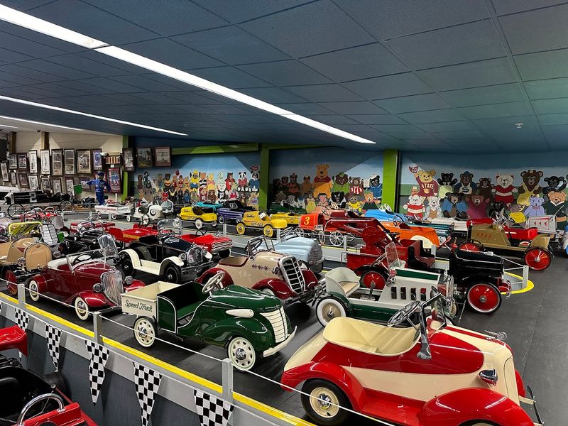 Outboard Motors, Pedal Cars, and Model Trains