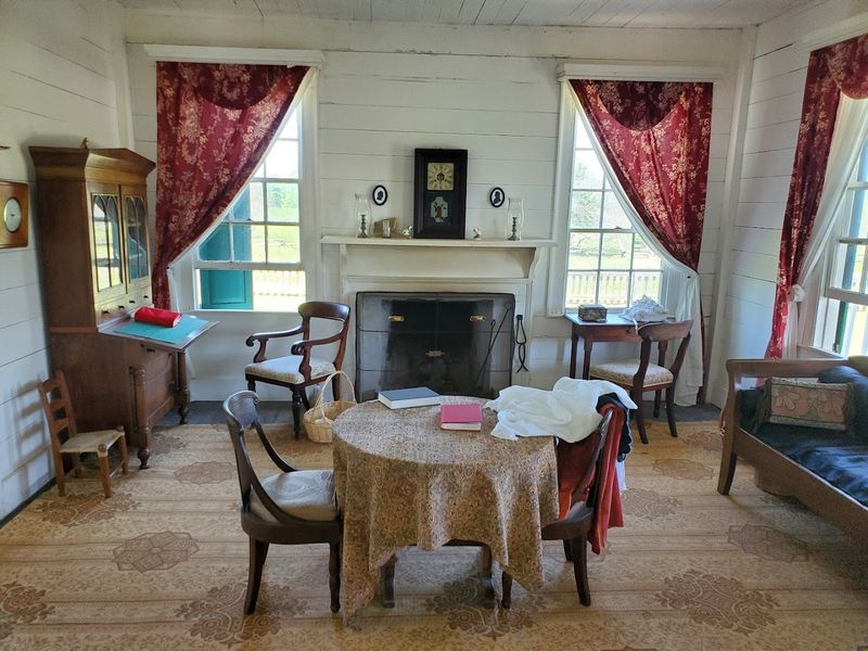 The Main House With Authentic Period Furnishings