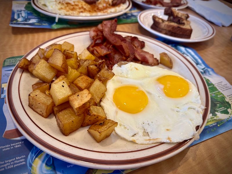 Perfectly Cooked Hash Browns and Breakfast Staples