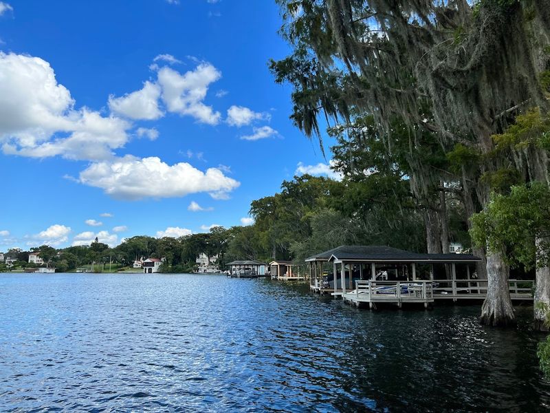 Scenic Boat Tour Through The Chain of Lakes